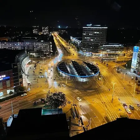 100M2 Penthouse On Top Of The City 1000Mb/S, Airc. Wroclaw Exterior photo