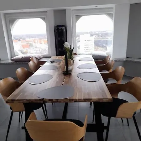 100M2 Penthouse On Top Of The City 1000Mb/S, Airc. Wroclaw Exterior photo